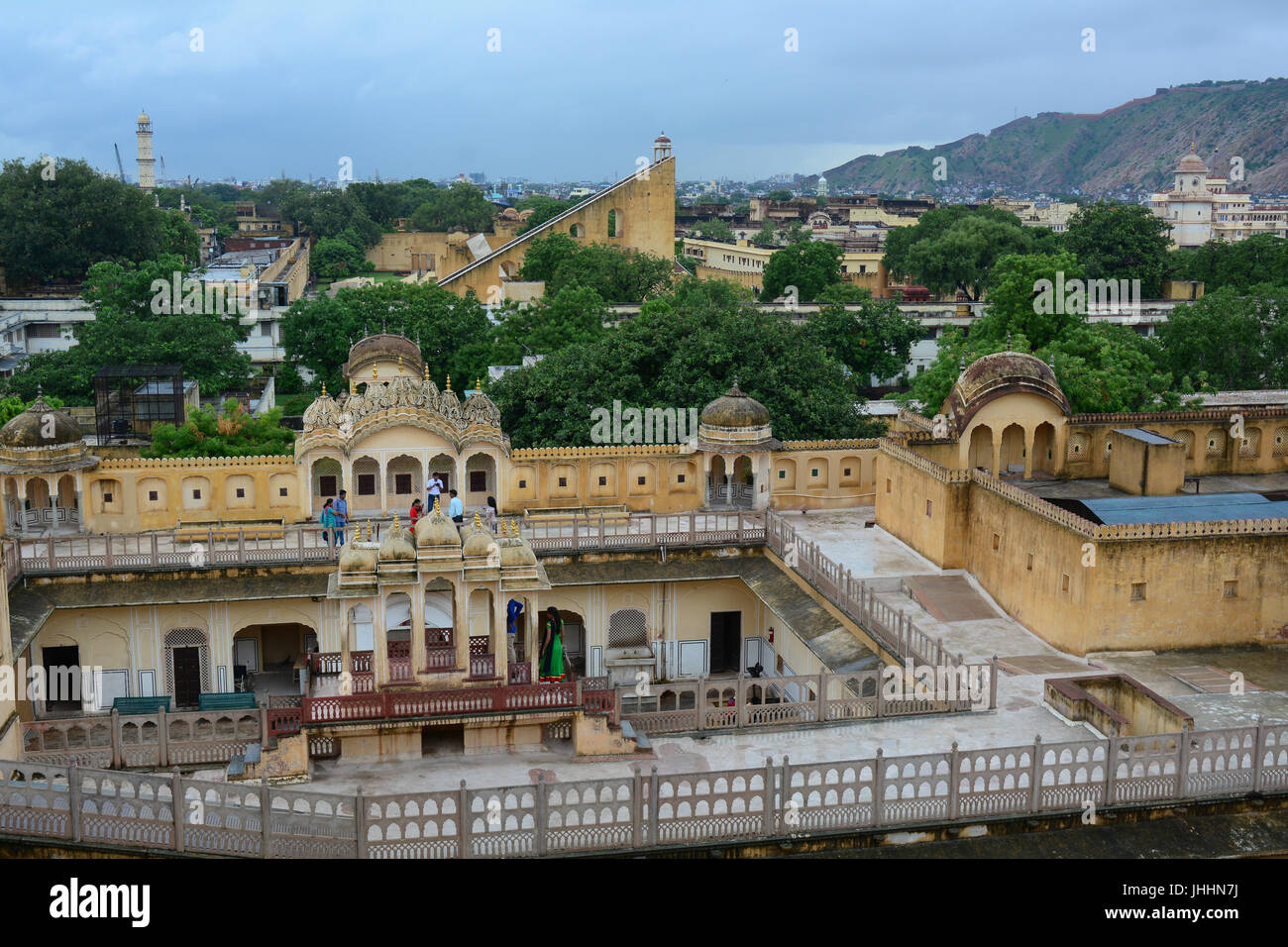 Jaipur, India - Jul 27, 2015. Cityscape of Jaipur, India. Jaipur is the ...