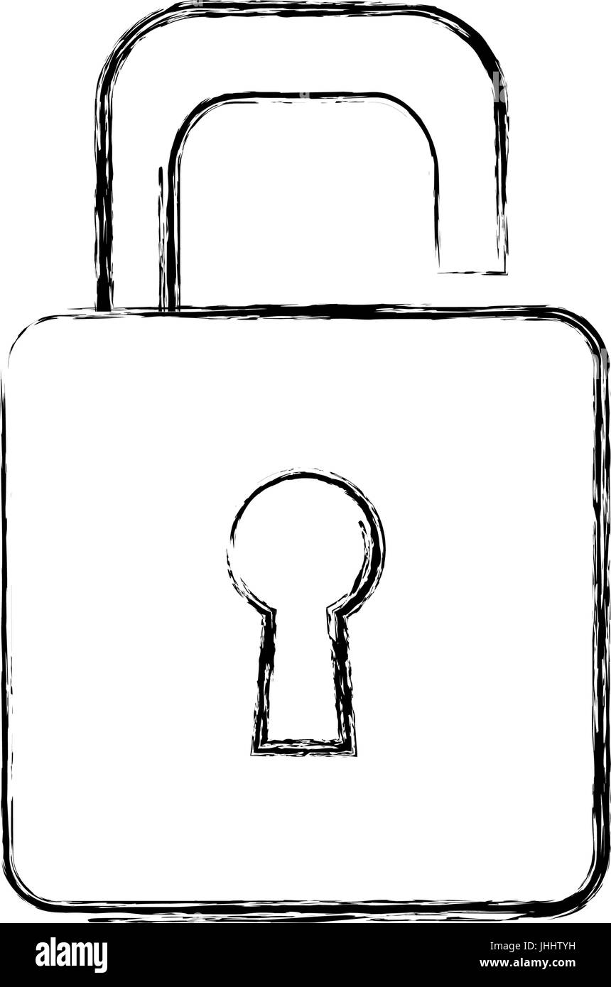 padlock security protection safety concept Stock Vector Image & Art - Alamy