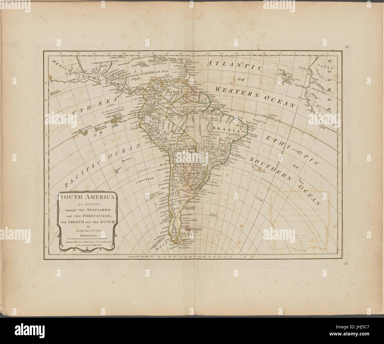 Colonialism netherlands south america hi-res stock photography and