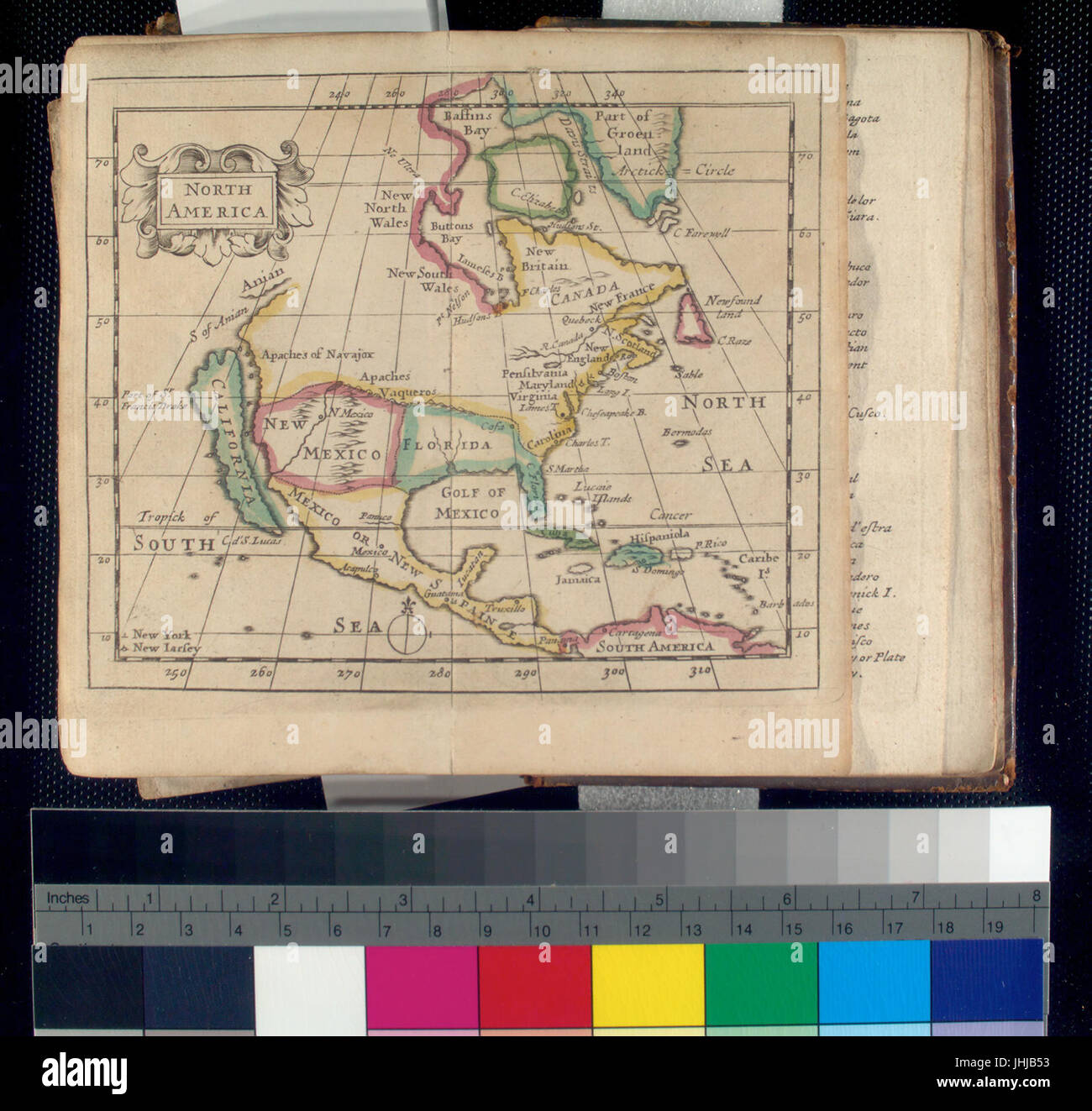 Early map of north america hi-res stock photography and images - Alamy
