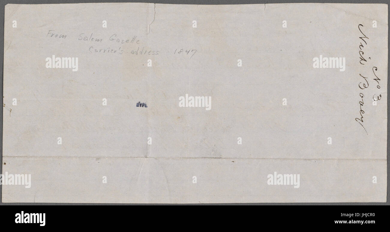 United states map 1848 hi res stock - Ms Bill For Services Rendered The United States By Nicholas Bovey JHJCR0