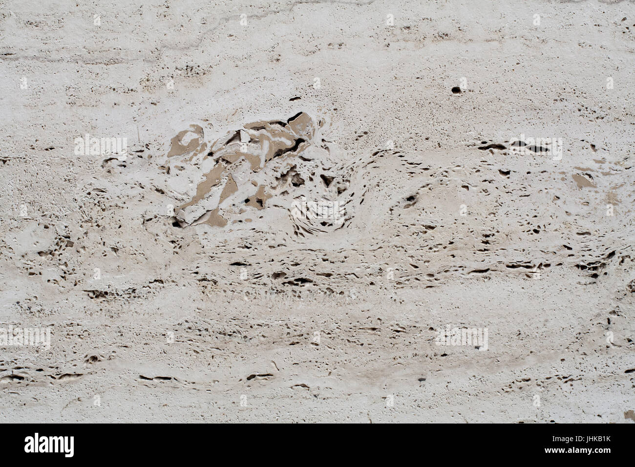 White coquina wall. background, texture. Stock Photo