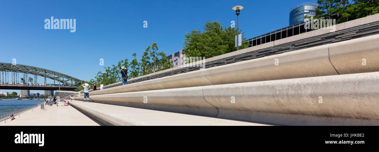 Rhine promenade hi-res stock photography and images - Alamy