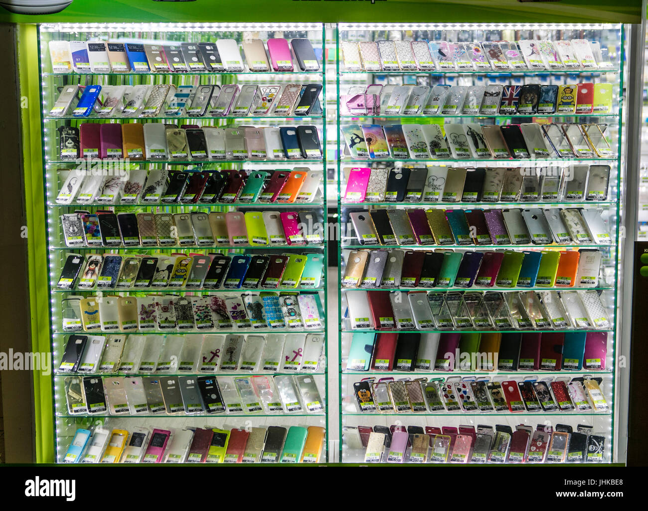 Phone cases Stock Photo
