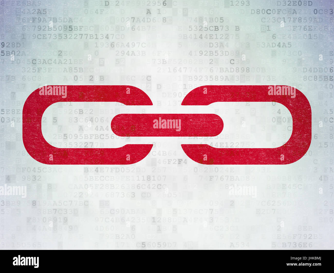 Web development concept: Link on Digital Data Paper background Stock ...