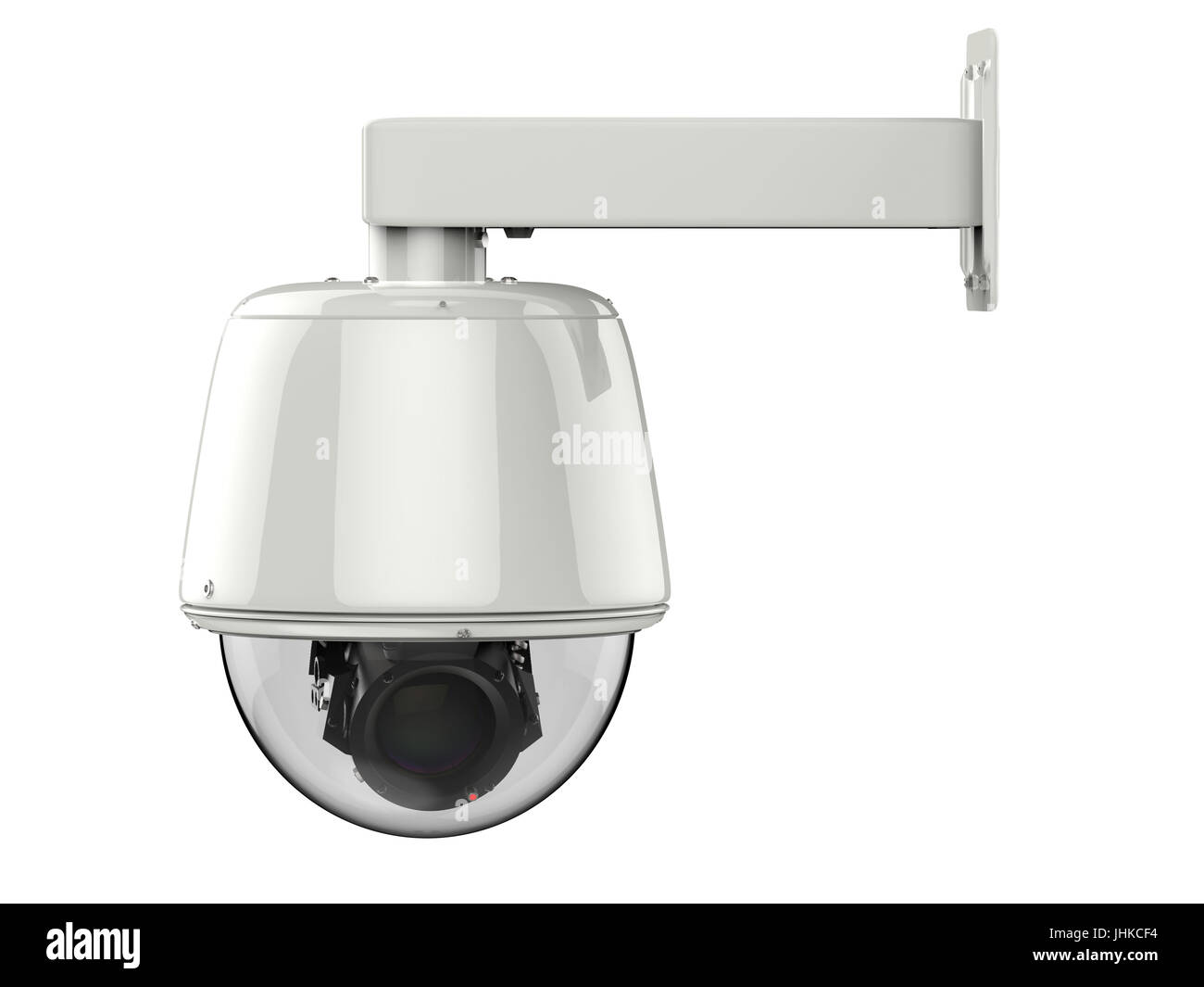 3d rendering cctv camera security Cut Out Stock Images & Pictures - Alamy