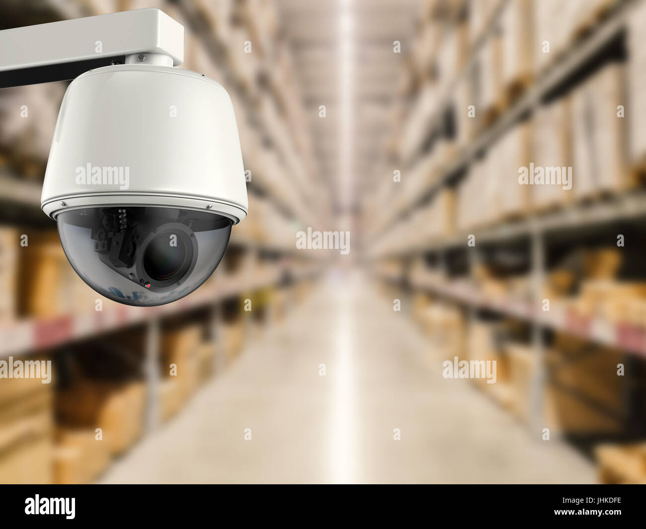 3d rendering security camera or cctv camera in store Stock Photo Alamy