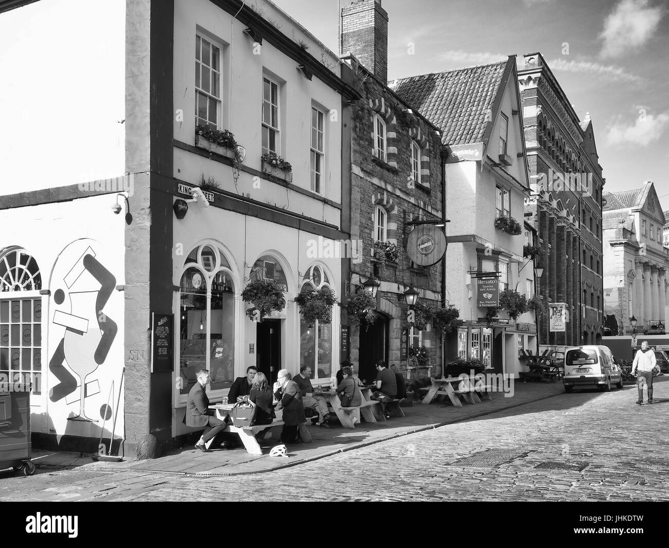 Street Photography Waterfront Bristol Stock Photo Alamy