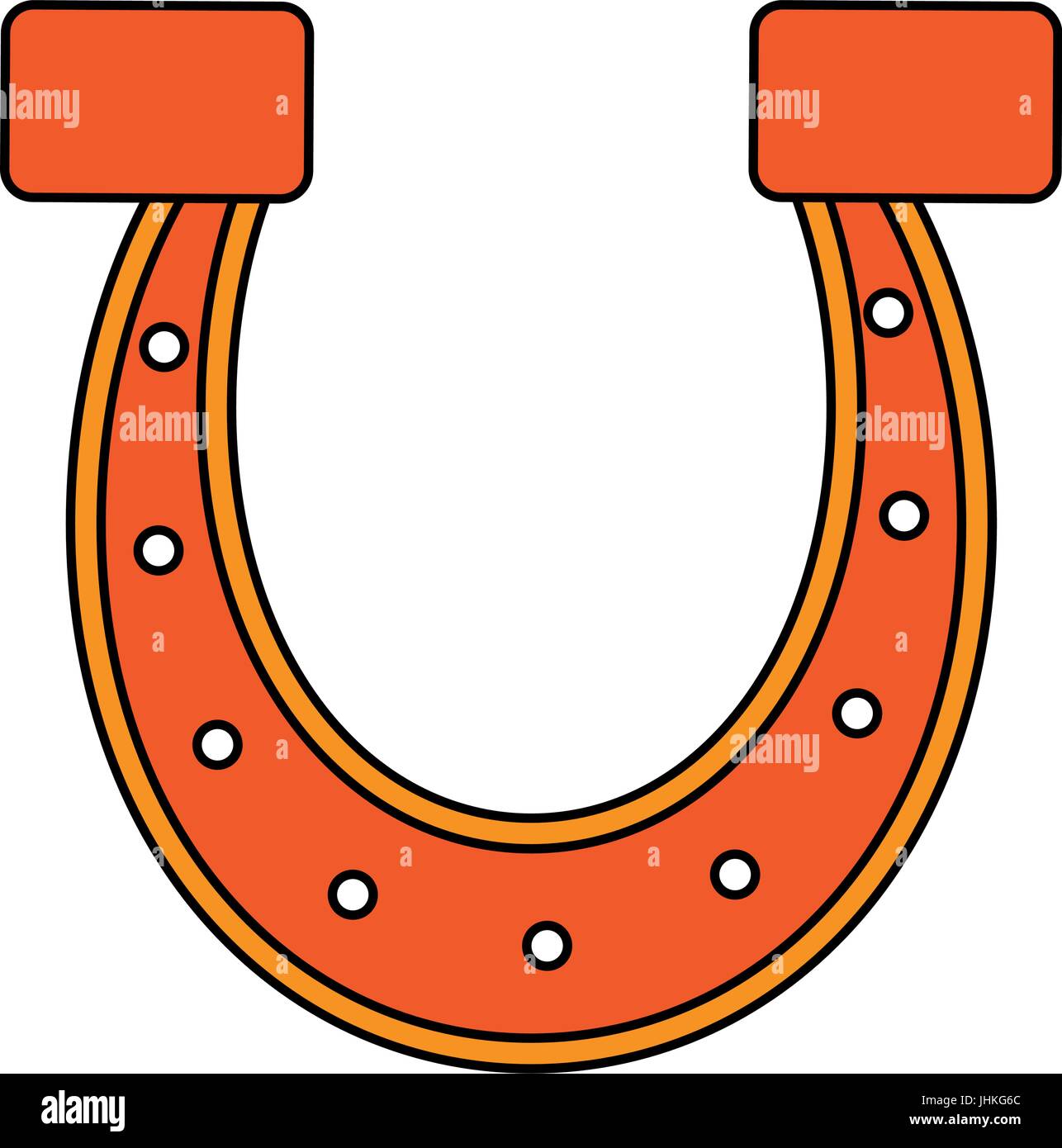 horseshoe vector illustration Stock Vector Image & Art Alamy