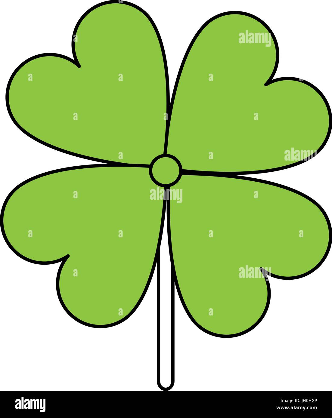 clover vector illustration Stock Vector Image & Art - Alamy
