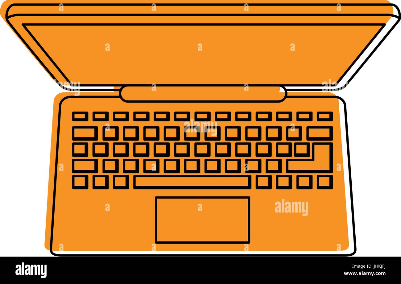 laptop computer topview icon image Stock Vector Image & Art - Alamy