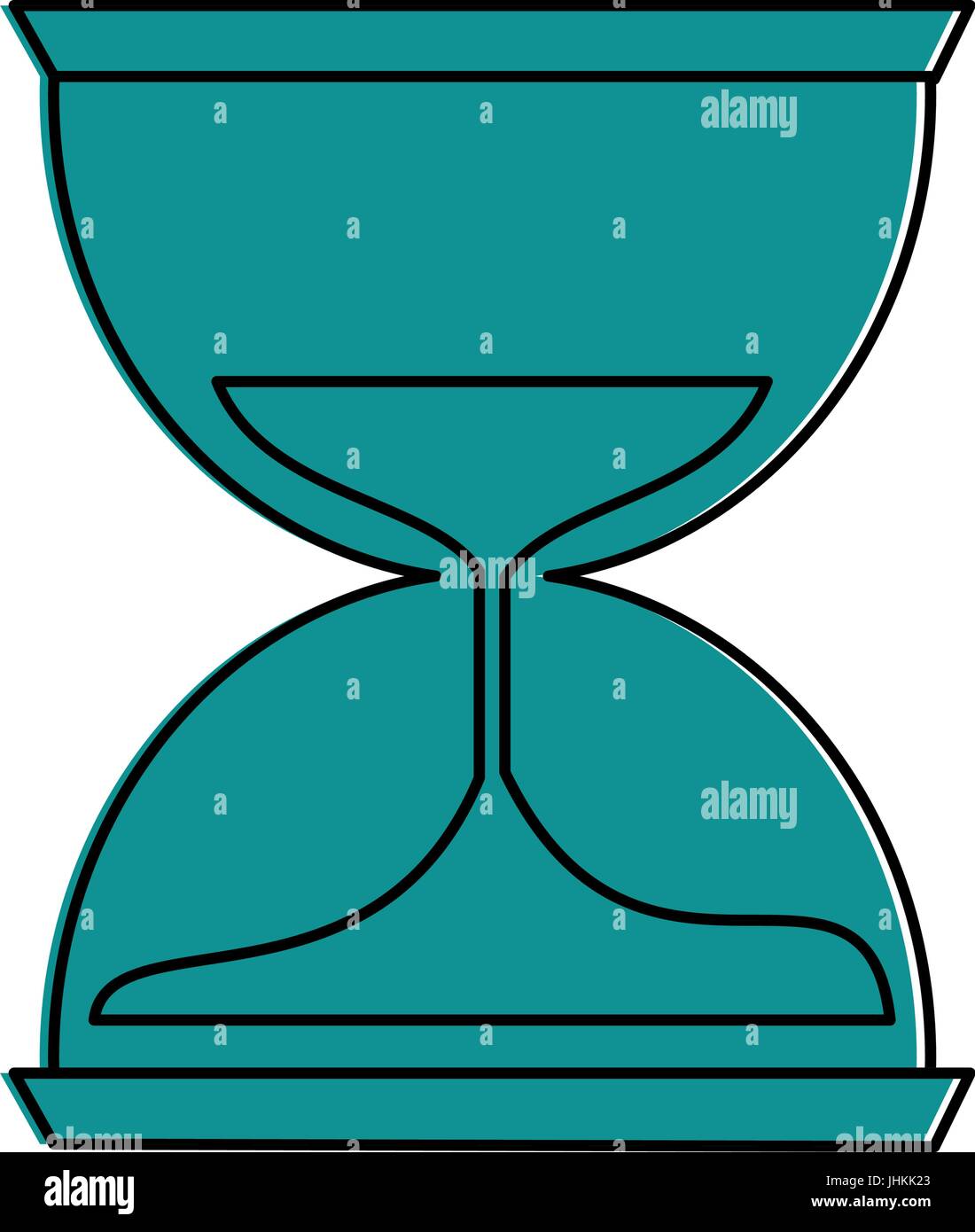 hourglass or sandglass icon image Stock Vector Image & Art - Alamy