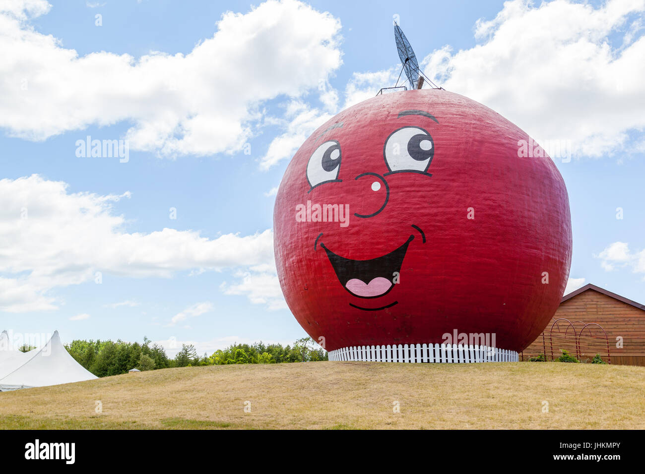 Big Apple pie factory in Colborne, Ontario, Canada Stock Photo Alamy