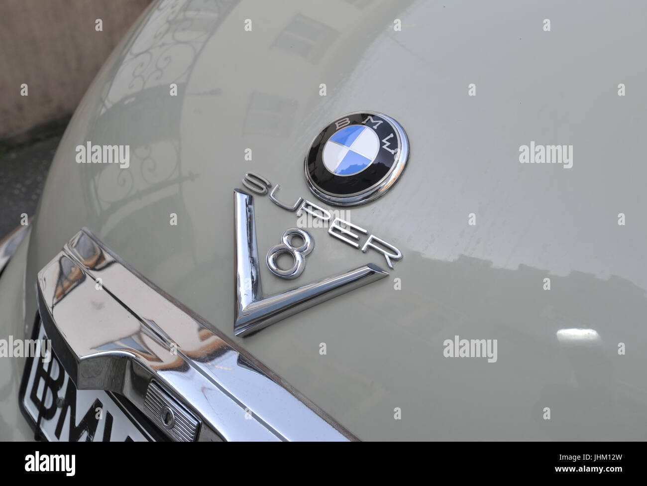 BMW 502 (1954-1964) Baroque Angel luxury V8 sedan Stock Photo - Alamy