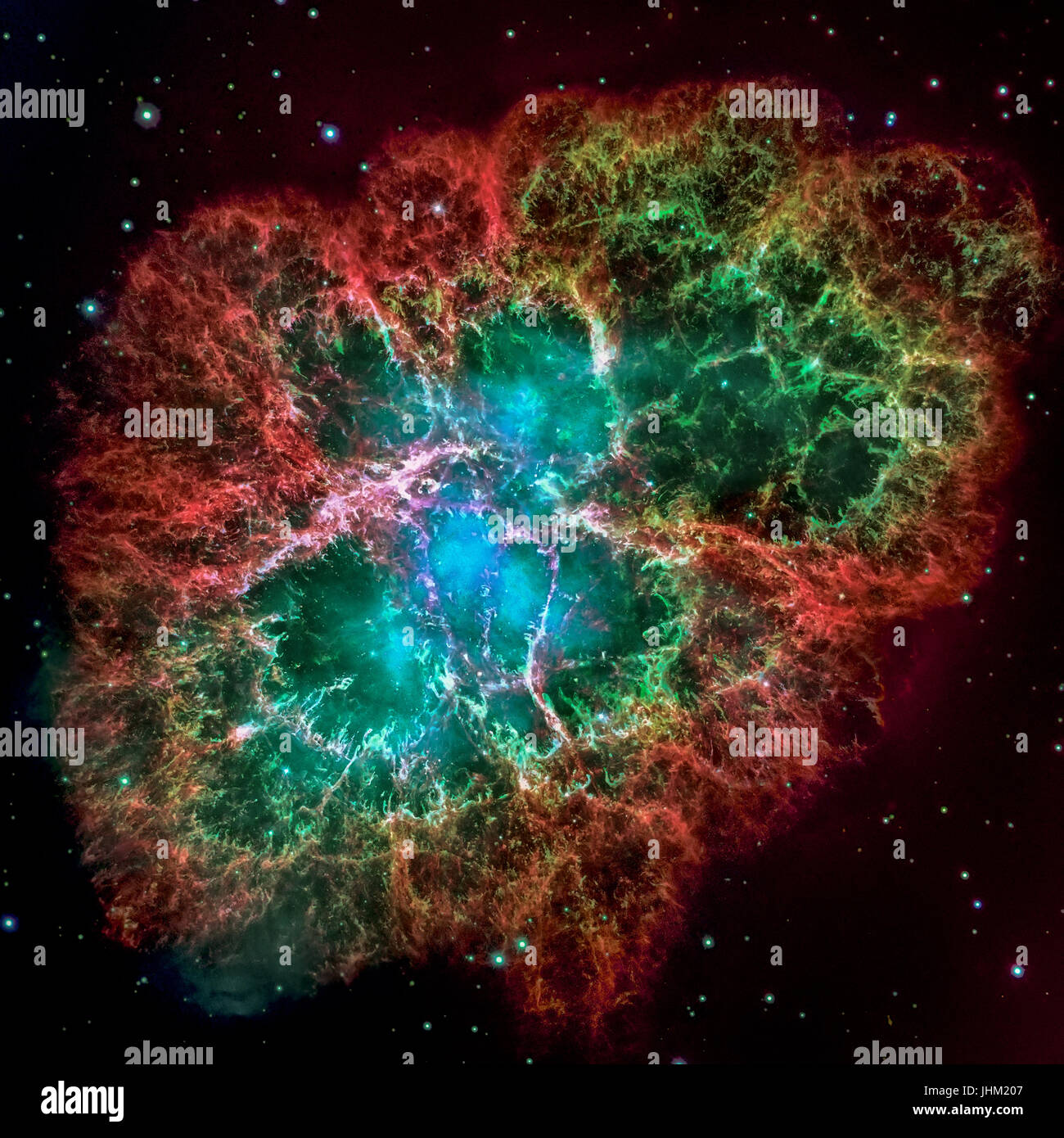 Hubblesite Image A Giant Hubble Mosaic Of The Crab Nebula