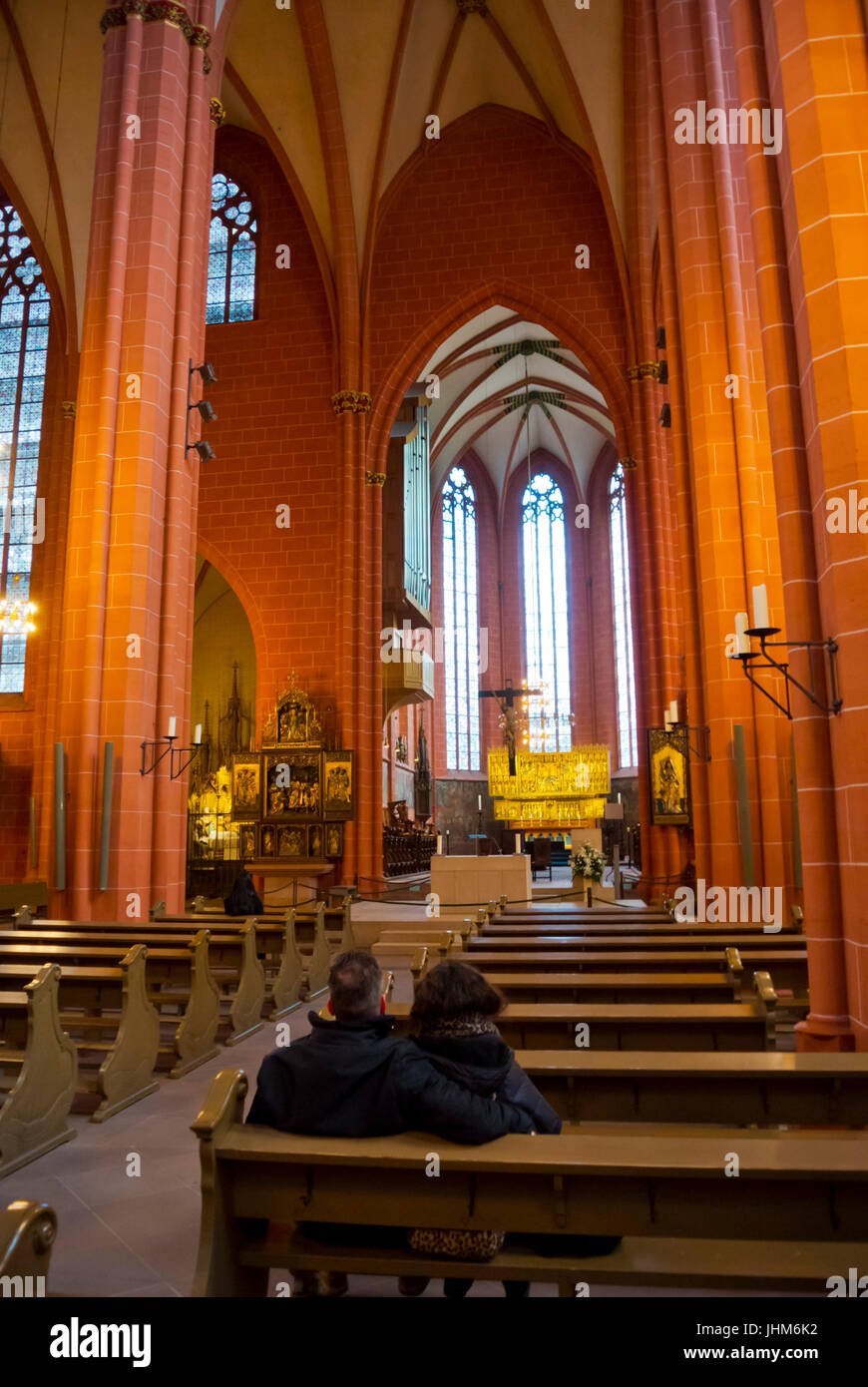 Kaiserdom, cathedral, Frankfurt am Main, Hesse, Germany Stock Photo