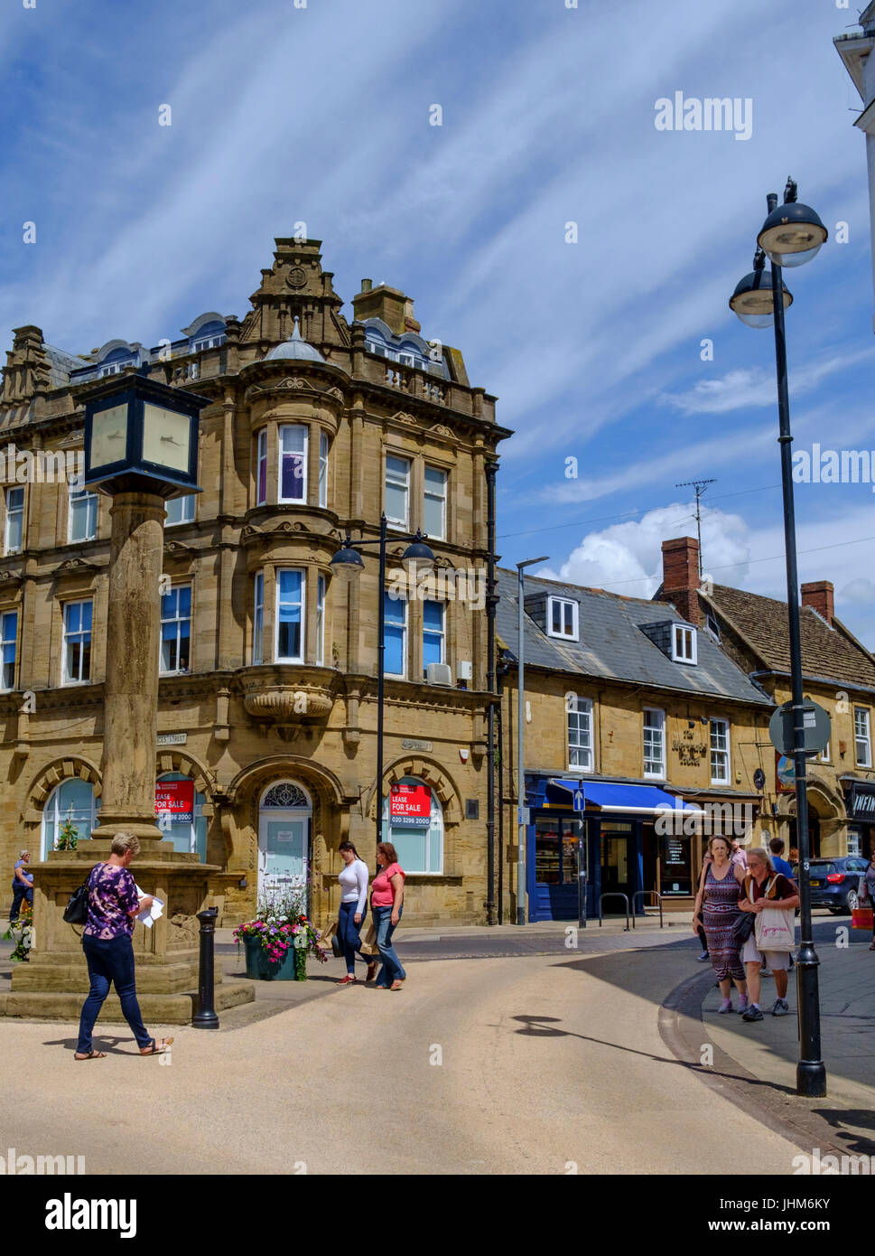 Yeovil a small town in somerset england UK Stock Photo