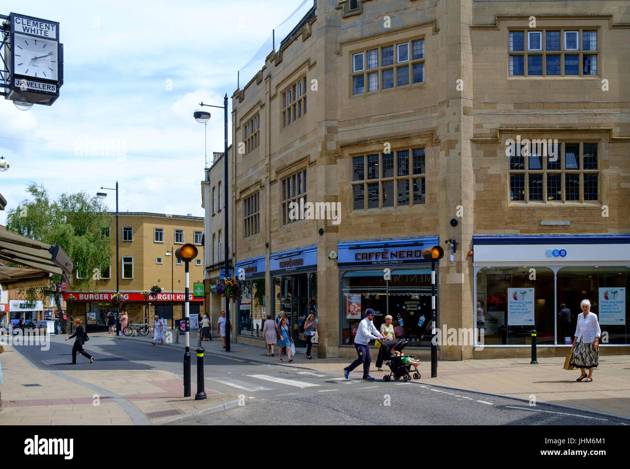 Yeovil a small town in somerset England UK Stock Photo