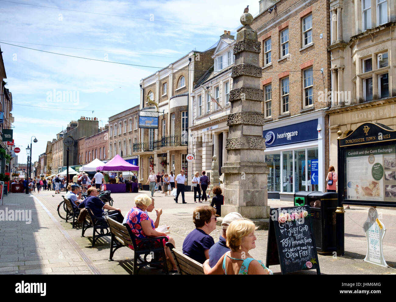 Around Dorchester, the count Town of Dorset england UK Stock Photo