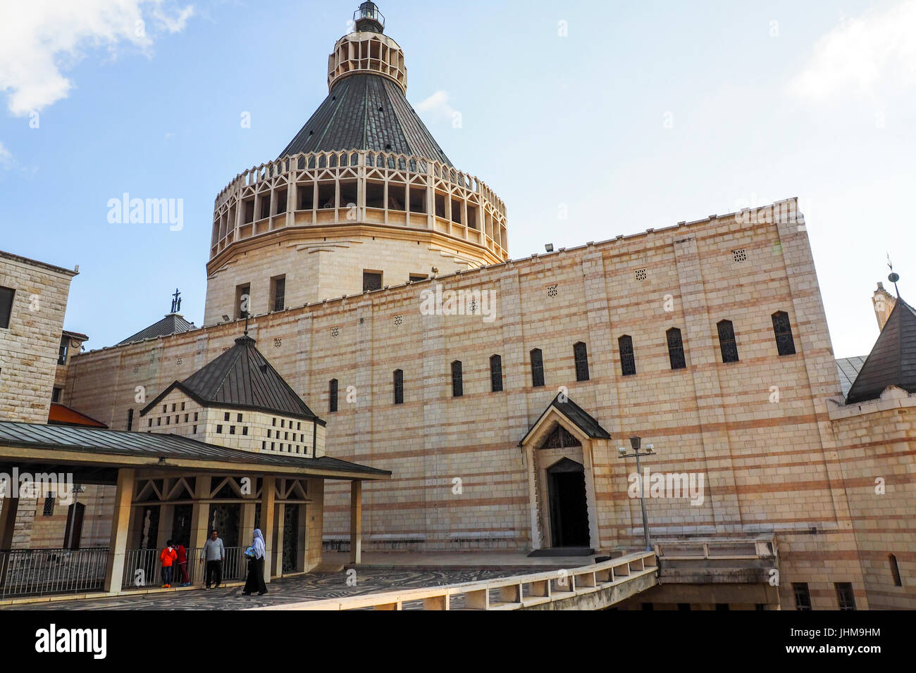 The Basilica of the Annunciation in Nazareth, Israel Stock Photo Alamy