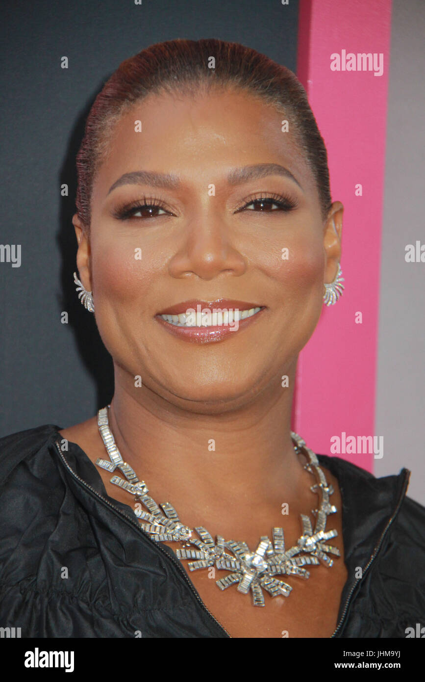 Los Angeles, California, USA . 13th July, 2017. Queen Latifah 07/13/2017 The World Premiere of "Girls Trip" held at The Regal L.A. Live: A Barco Innovation Center in Los Angeles, CA Photo: Cronos/Hollywood News Credit: Cronos/Alamy Live News Stock Photo