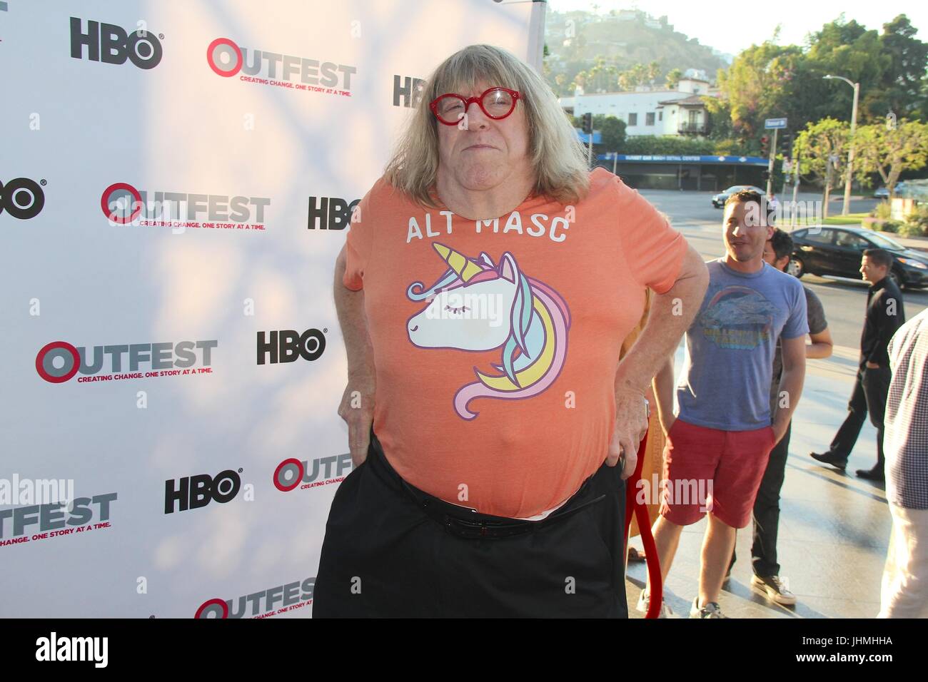 Hollywood, California, USA. 12th July, 2017. I15910CHW.Outfest Los Angeles LGBT 2017 Film Festival - ''The Fabulous Allan Carr'' Los Angeles Premiere.Directors Guild Of America, Hollywood, California, USA.07/12/2017.BRUCE VILANCH . © Clinton H.Wallace/Photomundo International/ Photos Inc Credit: Clinton Wallace/Globe Photos/ZUMA Wire/Alamy Live News Stock Photo