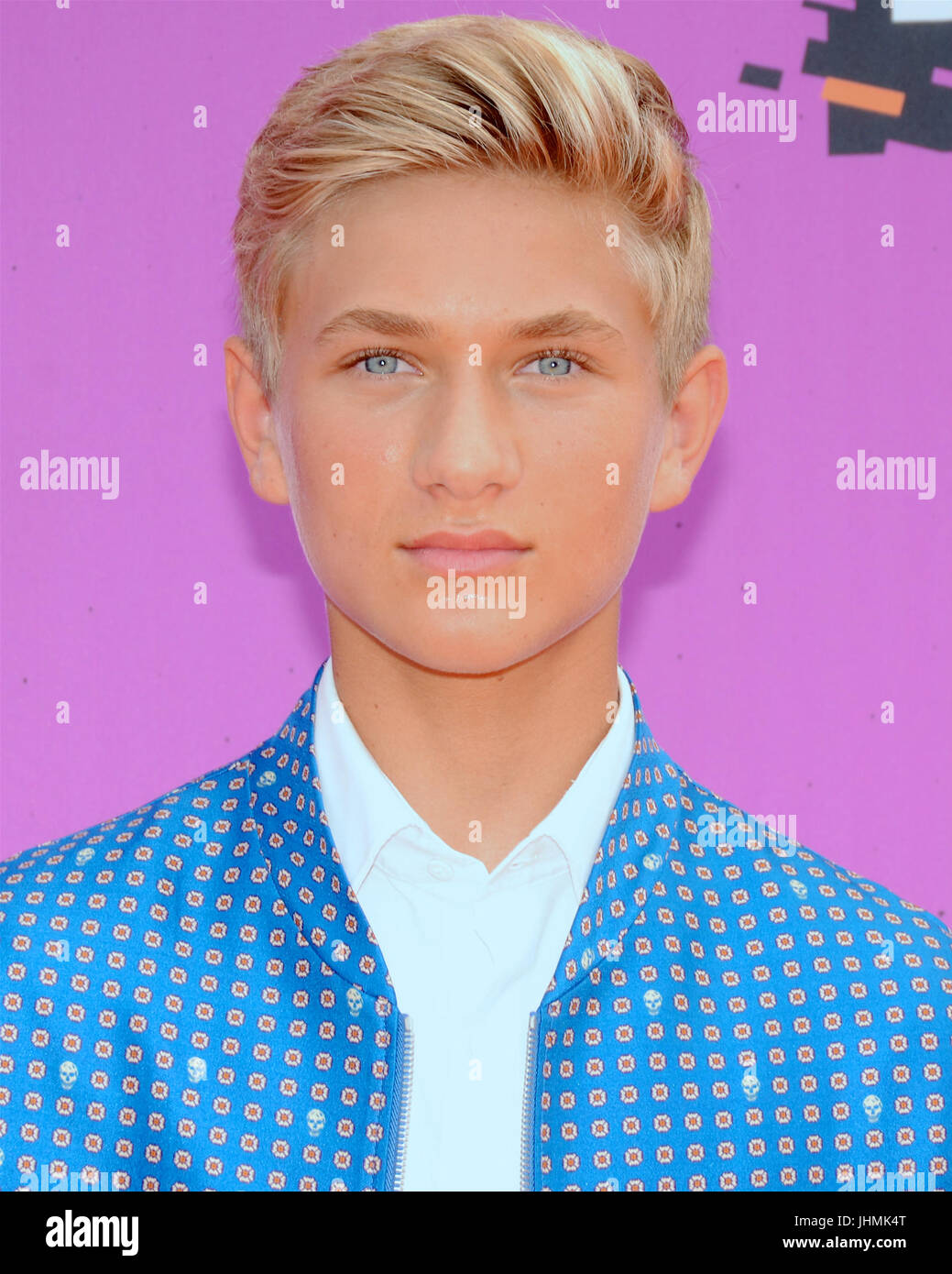 Thomas Kuc attends 2017 Nickelodeon Kids' Choice Sports Awards Pauley
