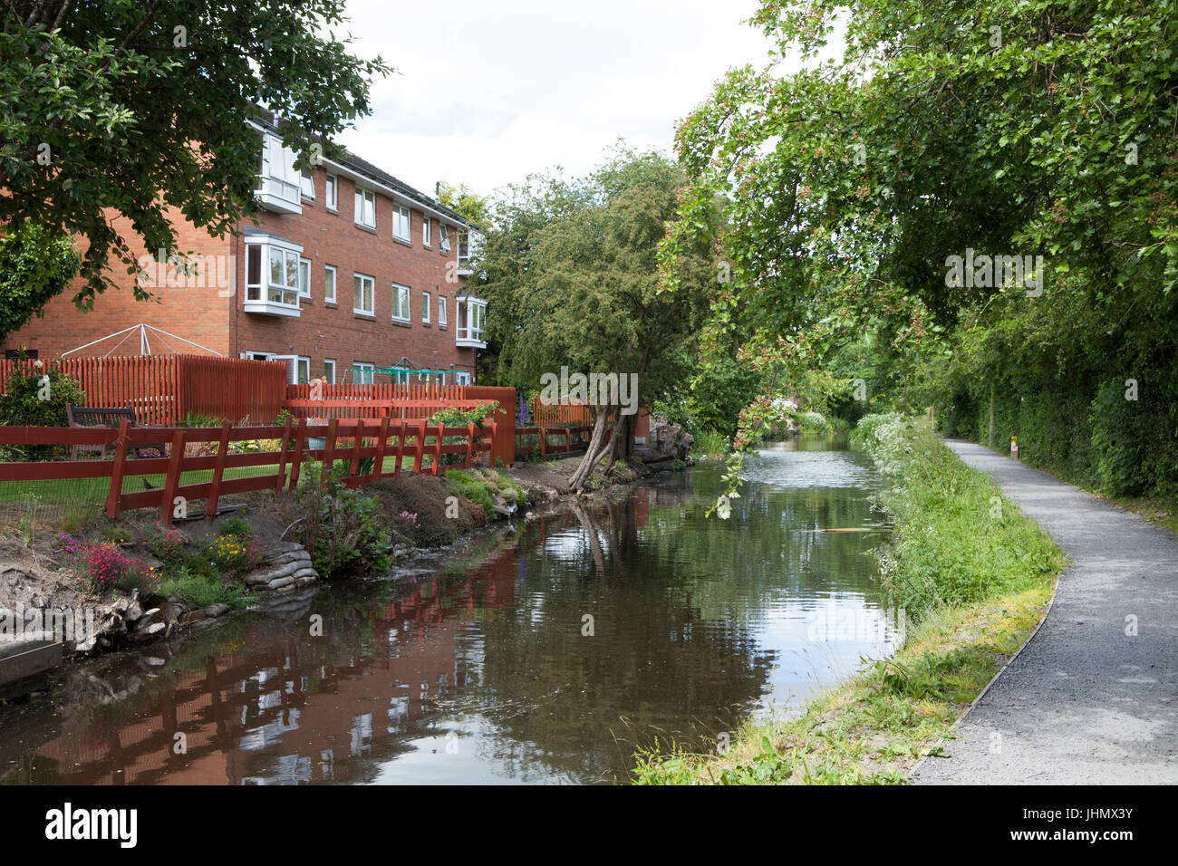 Housing in Welshpool, Powys in Wales. United Kingdom Stock Photo Alamy