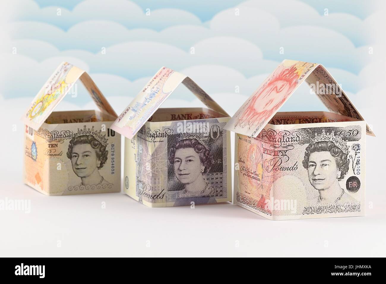 Property prices on the rise: Time to invest in housing market Stock Photo