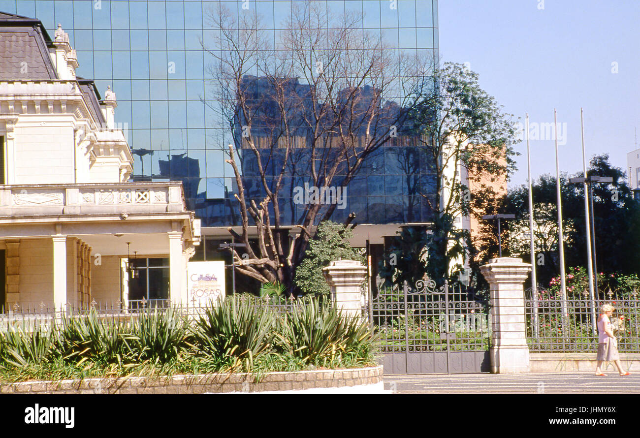 The Casa das Rosas; Paulista Avenue; São Paulo; Brazil Stock Photo