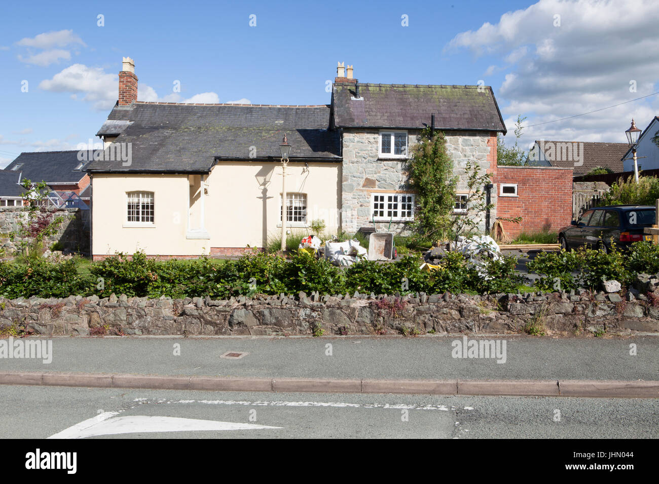 Housing in Welshpool, Powys in Wales. United Kingdom Stock Photo Alamy