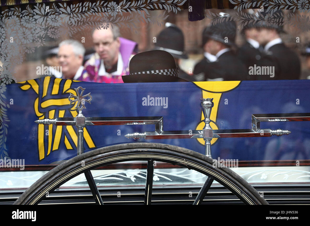 RETRANSMITTED CORRECTING SPELLING OF ELAINE MCIVER'S SURNAME The coffin