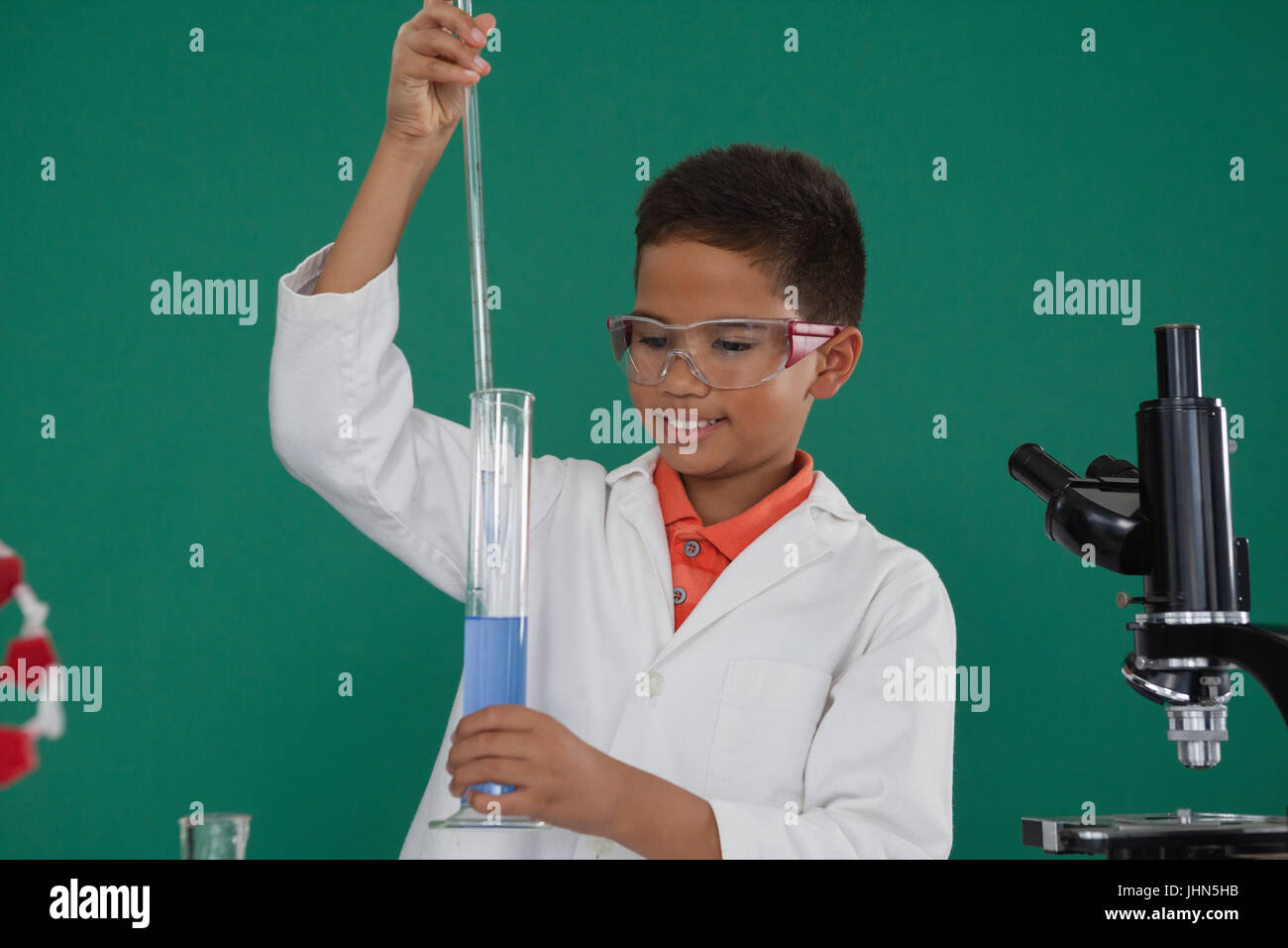 Child measuring equipment science hi-res stock photography and images ...