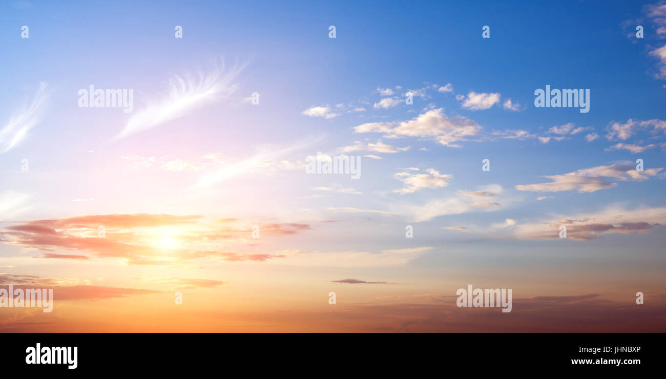 Clear sky with clouds hi-res stock photography and images - Alamy