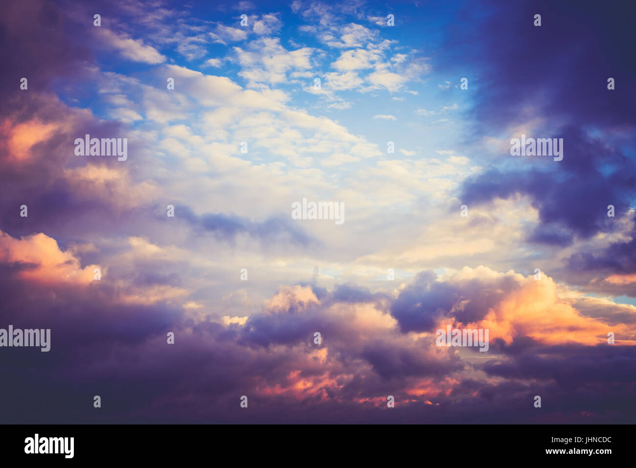 Cloudy sky weather panorama background Stock Photo - Alamy