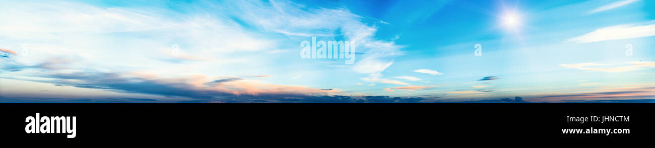 Sky panorama hi-res stock photography and images - Alamy