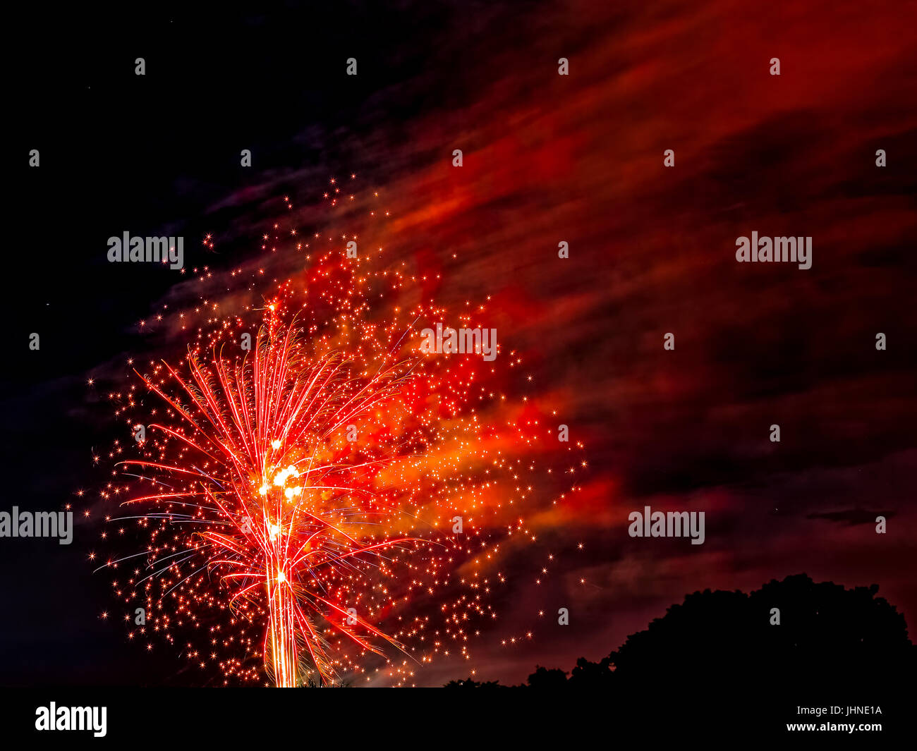 4th july firework miami
