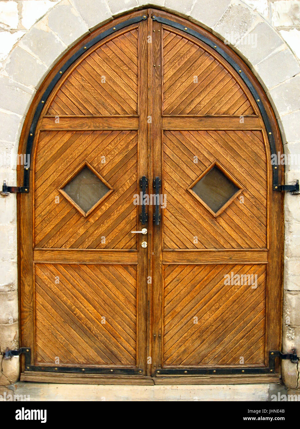 Gothic Style Wood Door High Resolution Stock Photography And Images Alamy