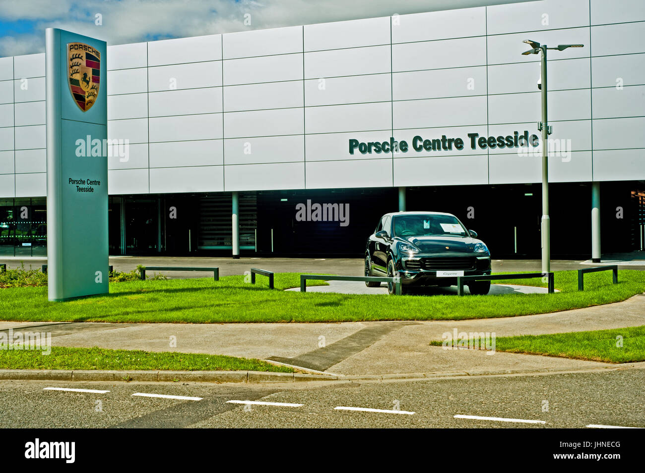 Porsche Centre Teesside, Preston Farm industrial estate, Stockton on