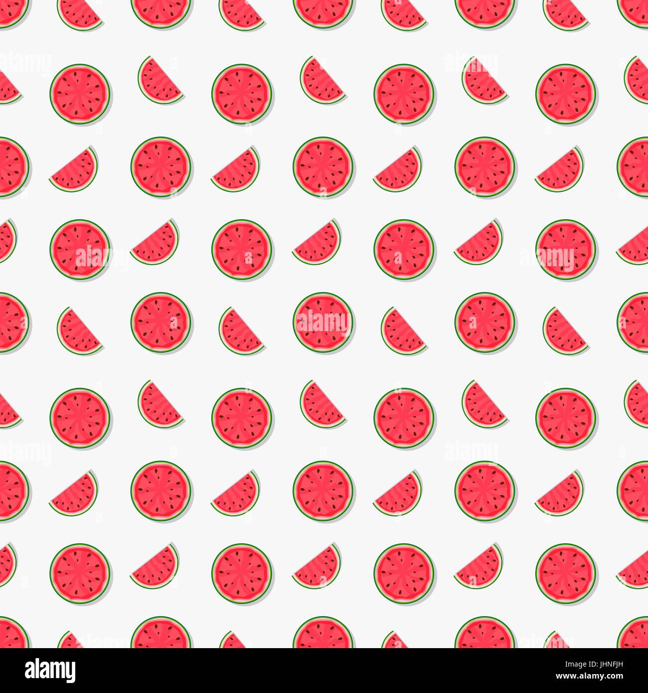 Seamless Pattern Background from Watermelon. Vector Illustration Stock ...