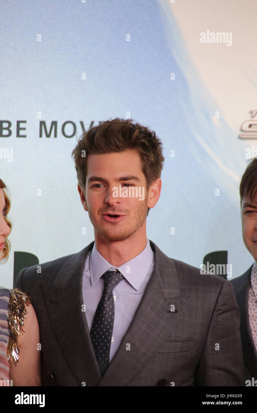 Berlin, Germany, 15th April, 2014: Film premiere of The Amazing Spider-Man 2 - Rise of Electro Stock Photo