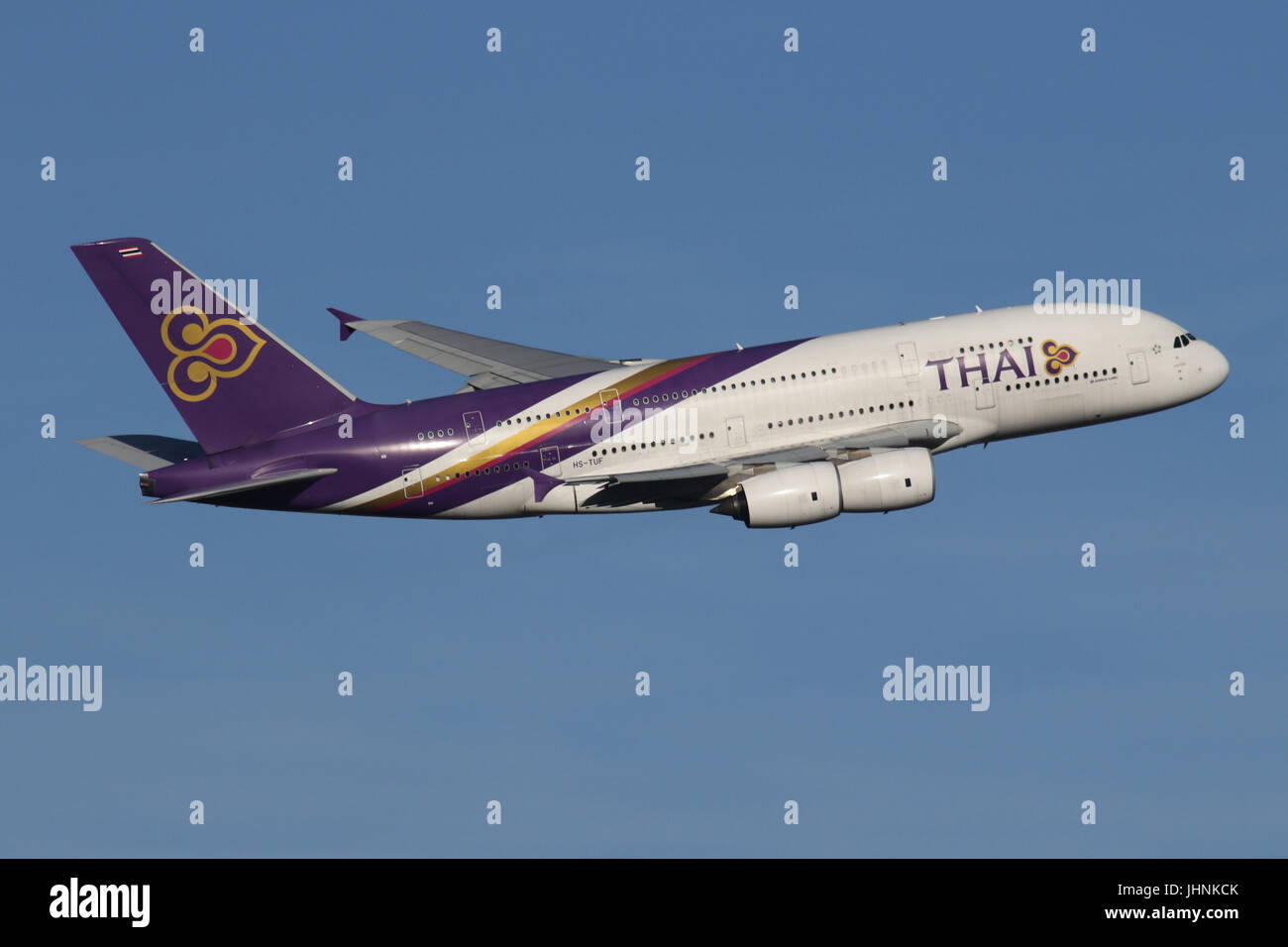 THAI A380 Stock Photo