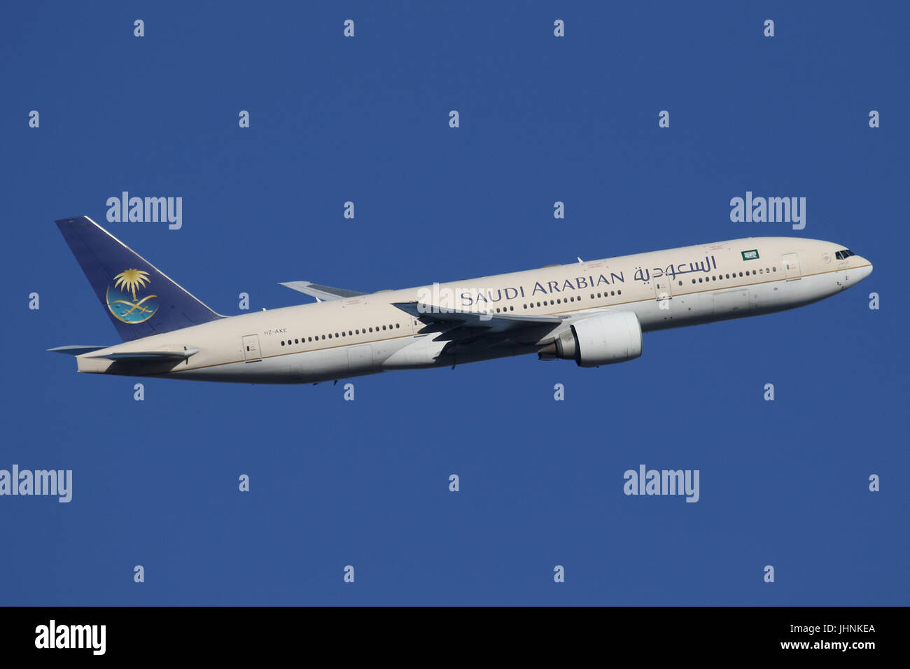 saudia 777 Stock Photo