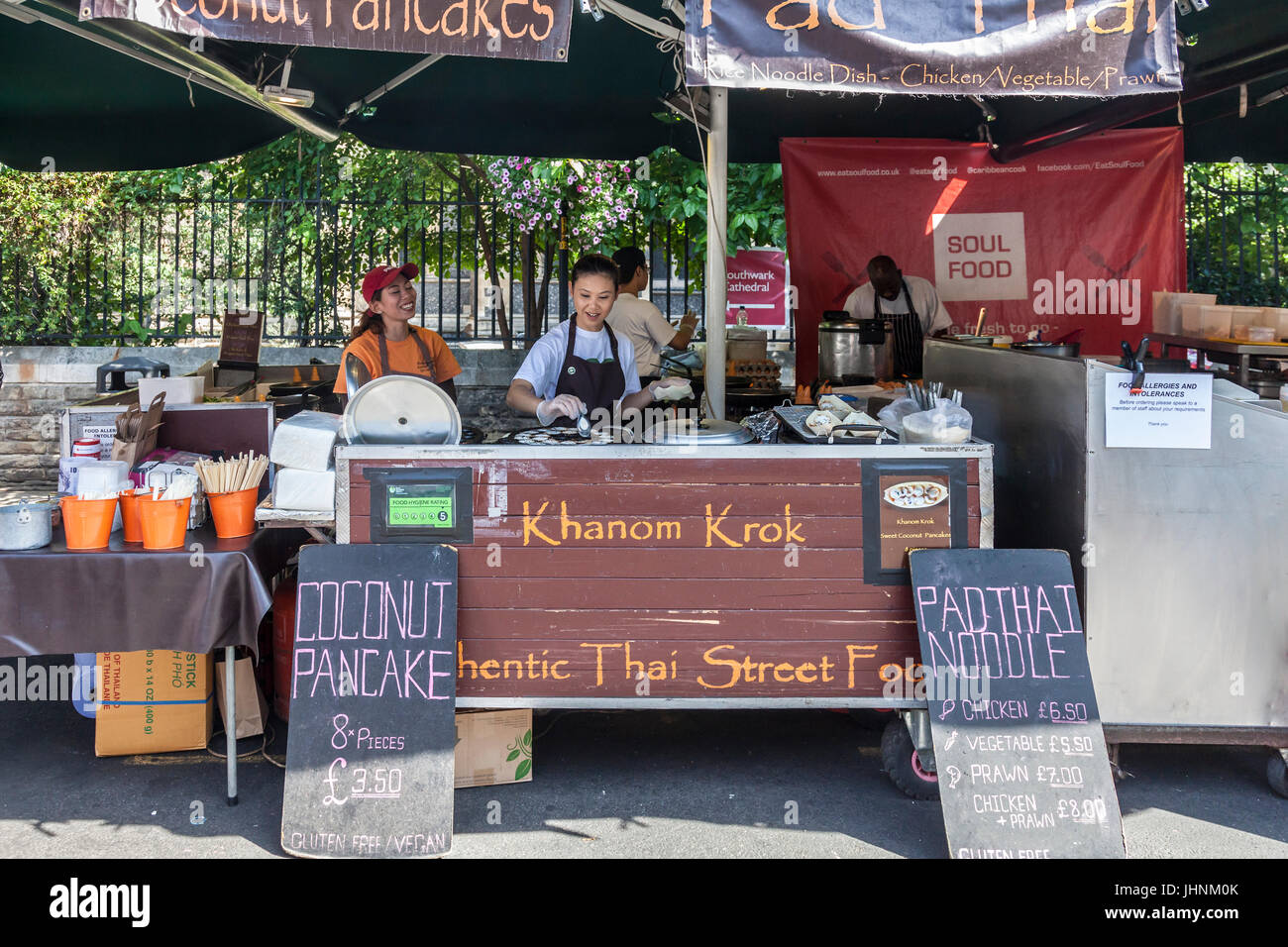 Two Market Stalls Two Market Stalls