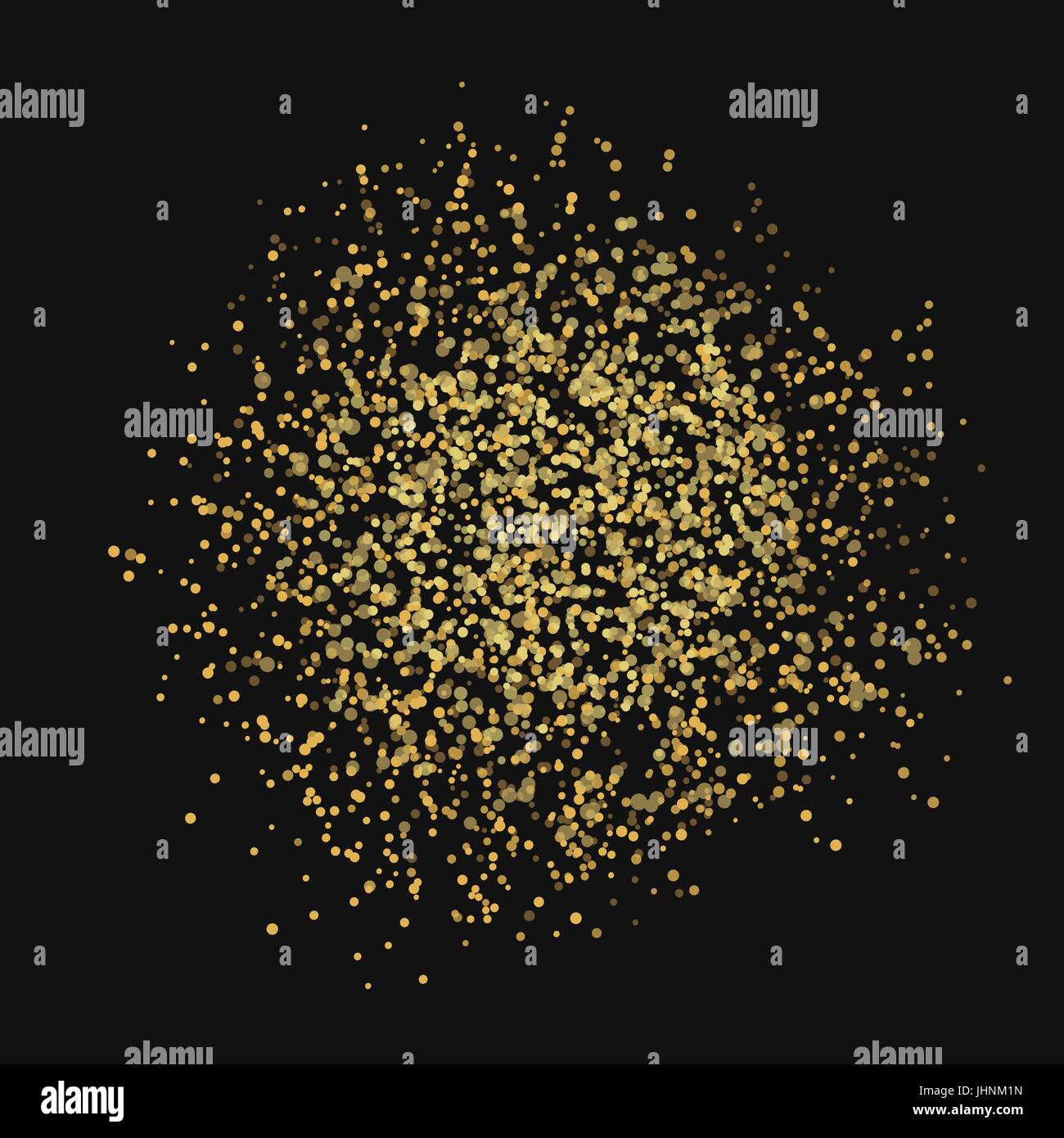 Golden Glitter texture for background. Vector illustration Stock Vector ...