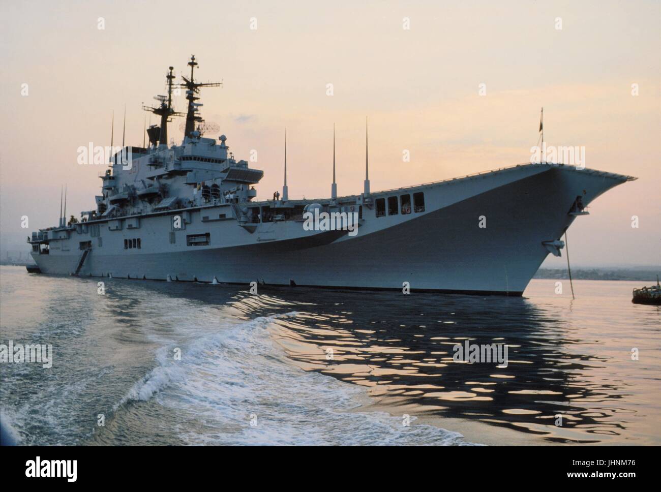 Italian Navy, Garibaldi aircraft carrier Stock Photo