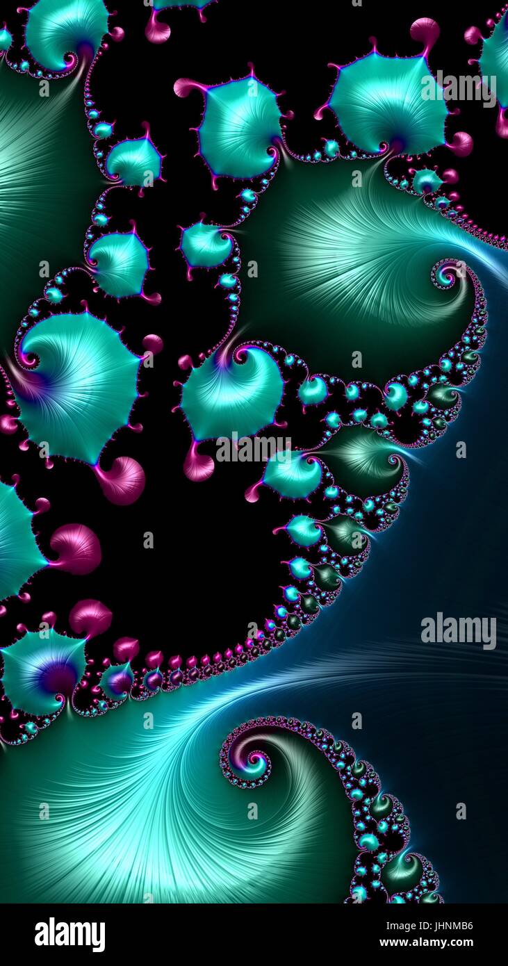 Abstract textured swirl pattern. Bold, colorful 3D illustration Stock ...