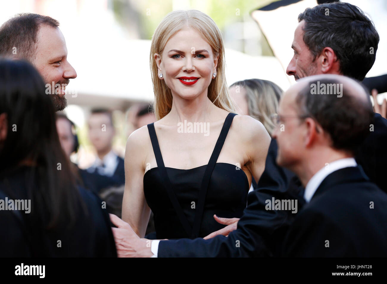 CANNES, FRANCE - MAY 22: Nicole Kidman attends the 'The Killing Of A Sacred Deer' premiere during the 70th Cannes Film Festival on May 22, 2017 in Can Stock Photo