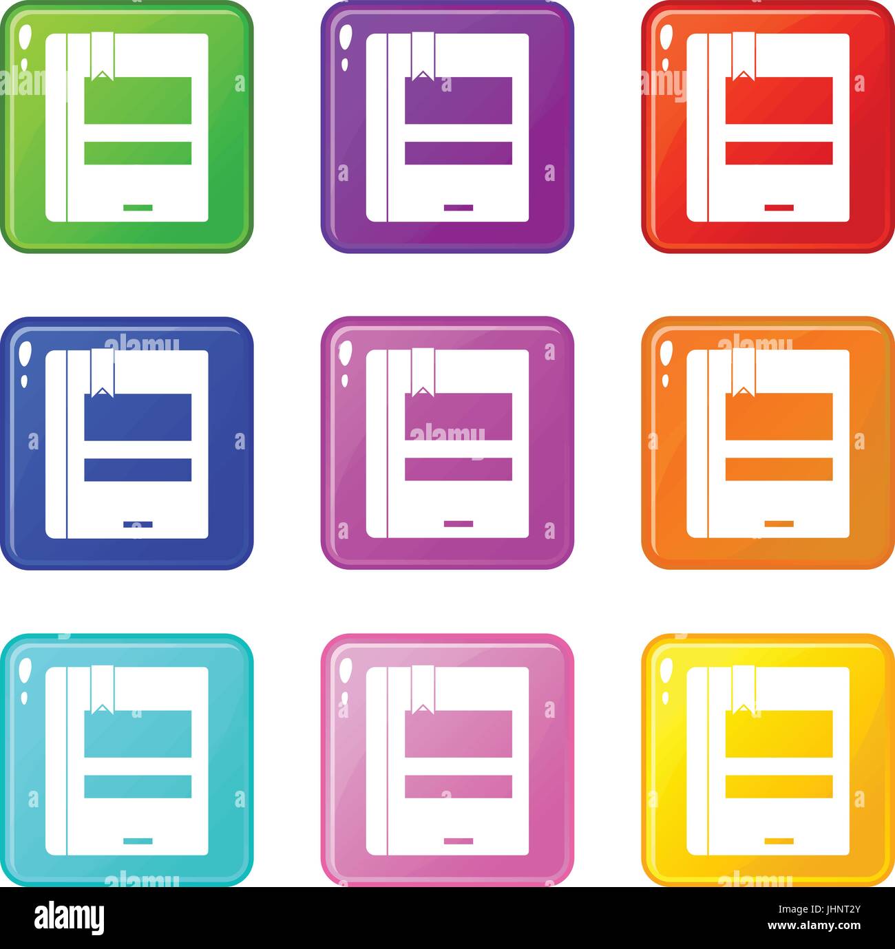 Globe icons 9 set Stock Vector Image & Art - Alamy