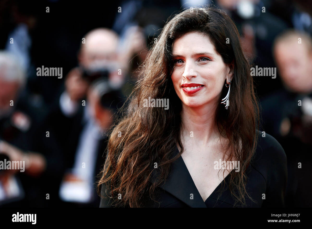 CANNES, FRANCE - MAY 23: Maiwenn Le Besco attends the 70th Anniversary of the 70th Cannes Film Festival at Palais des Festivals on May 23, 2017 in Can Stock Photo